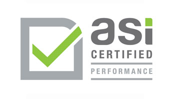 ASI certifed perfomance logo
